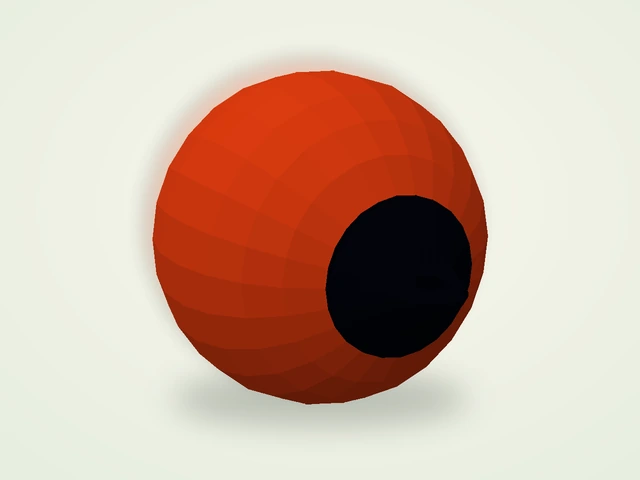 Rendered buoy mesh from the local Big Walk game build