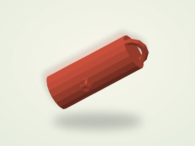 Rendered mesh of the Big Walk laser pointer from the local game build