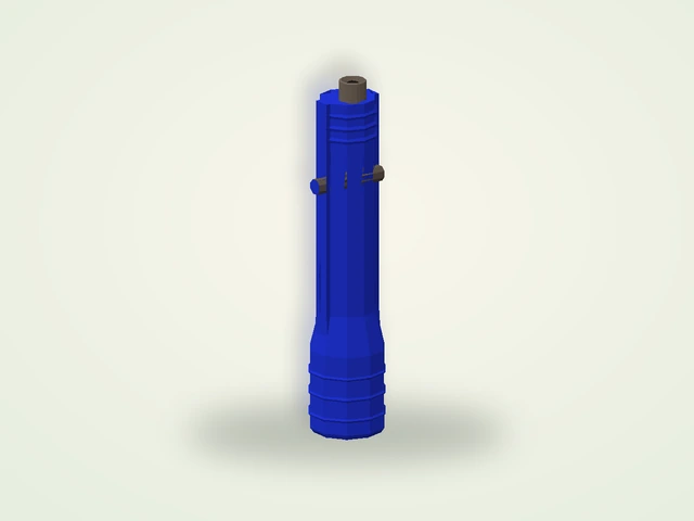 Rendered telescope mesh from the local Big Walk game build